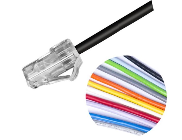 PATCH CORD 28AWG CAT6 LSZH 1,52M AZ